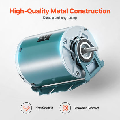 YU200-4G01 - 1/4HP 1725RPM Blower Motor with CW/CCW 0.78" Shaft