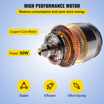 010476271198 - Durable Stainless Steel Belt Conveyor with Adjustable Speed & Guardrails
