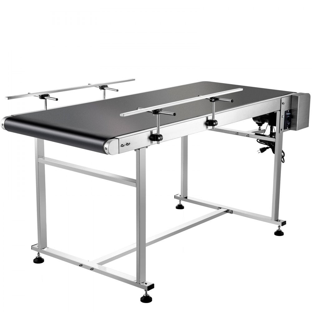 010686970198 - Stainless Steel Belt Conveyor for High-Efficiency Two-Way Transport