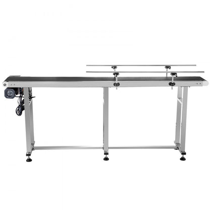 010829199622 - 71-Inch Stainless Steel Belt Conveyor with 60W Motor