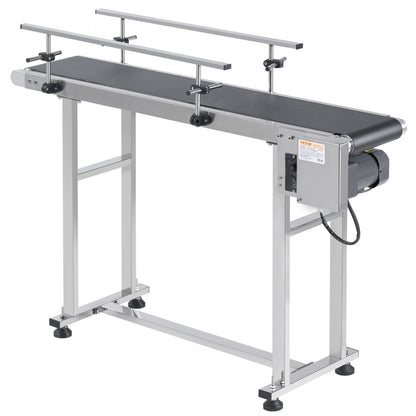MS12020 - 47" VEVOR Stainless Steel Adjustable Speed Conveyor for Versatile Applications