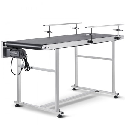 MS15060 - 59x23.6" Heavy-Duty Stainless Steel Conveyor with Adjustable Speeds