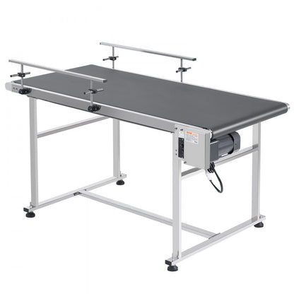 MS15060 - 59x23.6" Heavy-Duty Stainless Steel Conveyor with Adjustable Speeds