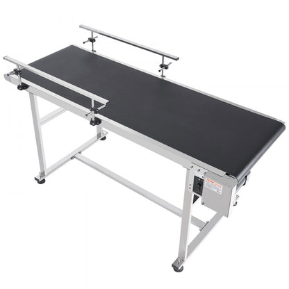 MS15060 - 59x23.6" Heavy-Duty Stainless Steel Conveyor with Adjustable Speeds