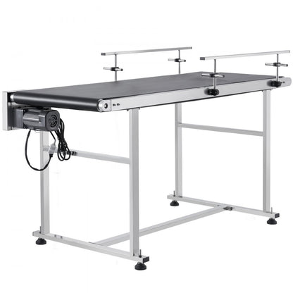MS15060 - 59x23.6" Heavy-Duty Stainless Steel Conveyor with Adjustable Speeds
