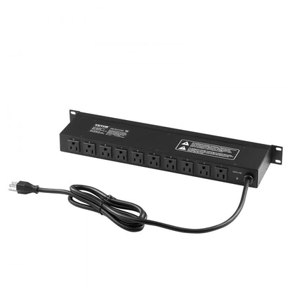 BAYU-PJ10 - 1U 10-Outlet Rack Mount Power Distribution Unit