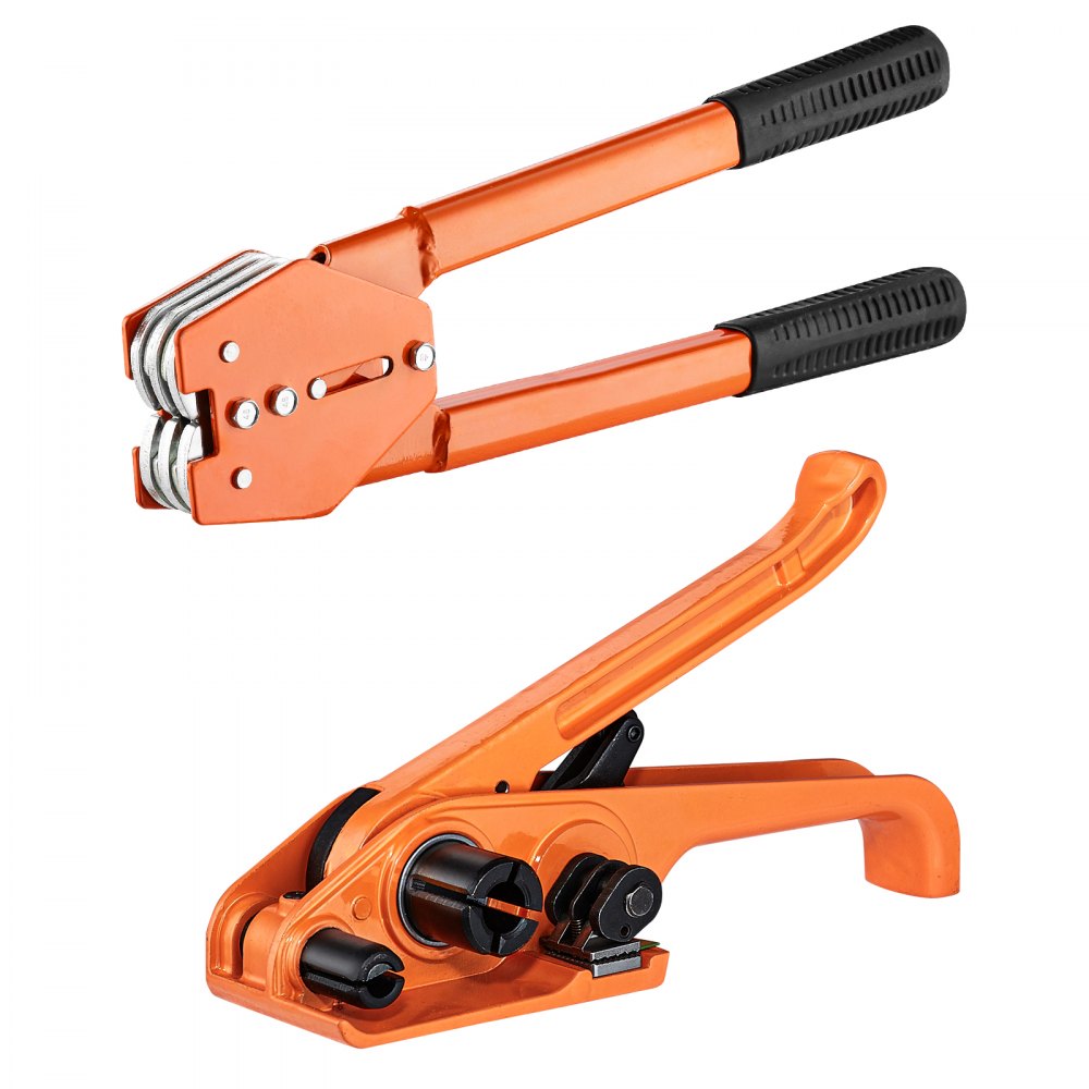 P19 - Durable 1000ft PET Strapping Kit with Tensioner & Sealer Tools