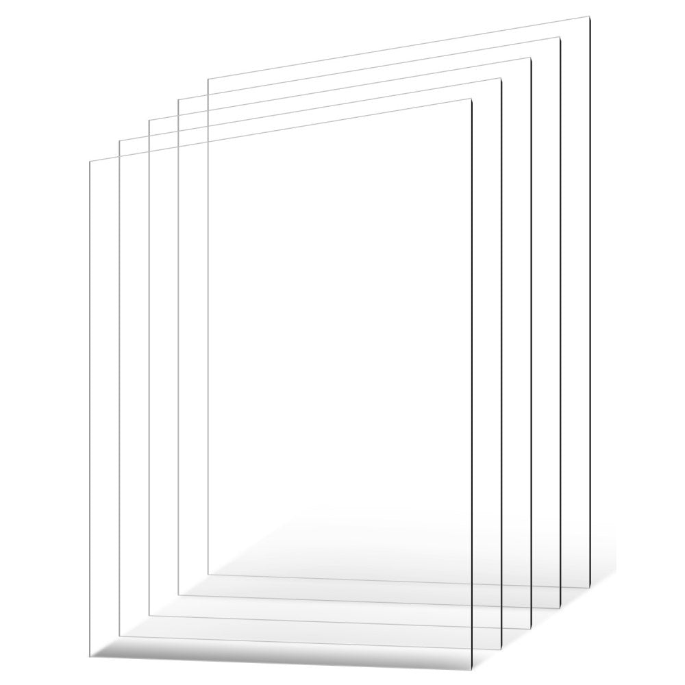 LX-PET-24*36 - 24x36 Inch Clear PET Plastic Sheets, 5-Pack for DIY Projects