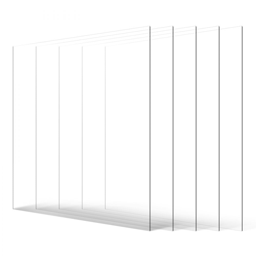 LX-PET-24*36 - 24x36 Inch Clear PET Plastic Sheets, 5-Pack for DIY Projects