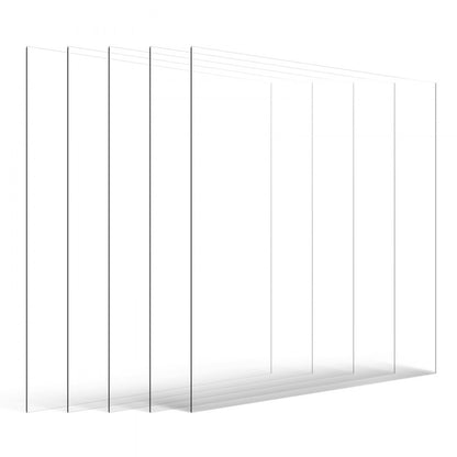LX-PET-24*36 - 24x36 Inch Clear PET Plastic Sheets, 5-Pack for DIY Projects
