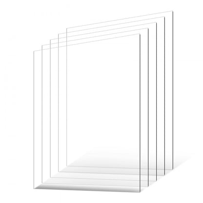 LX-PET-24*36 - 24x36 Inch Clear PET Plastic Sheets, 5-Pack for DIY Projects