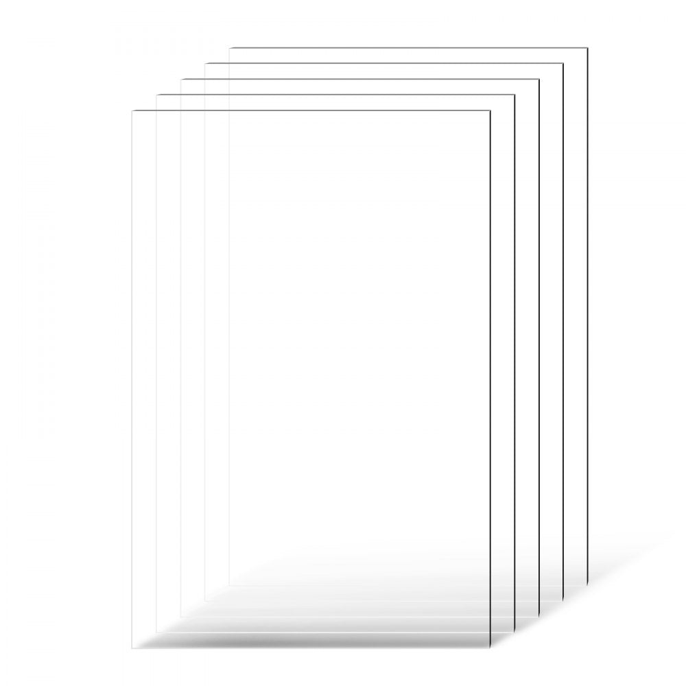 LX-PET-24*36 - 24x36 Inch Clear PET Plastic Sheets, 5-Pack for DIY Projects