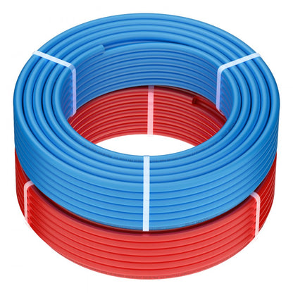 P128-7-100RB - 1/2 Inch Durable PEX Pipe, 2 Rolls of 100 Feet