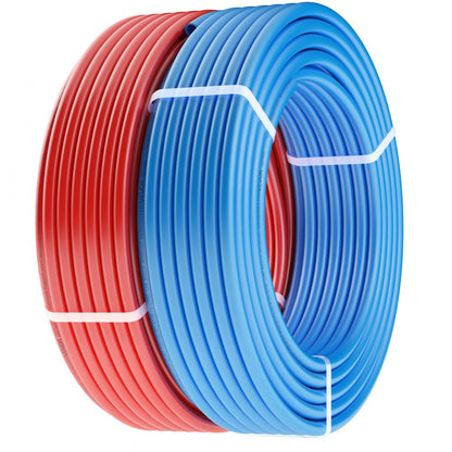 P128-7-100RB - 1/2 Inch Durable PEX Pipe, 2 Rolls of 100 Feet