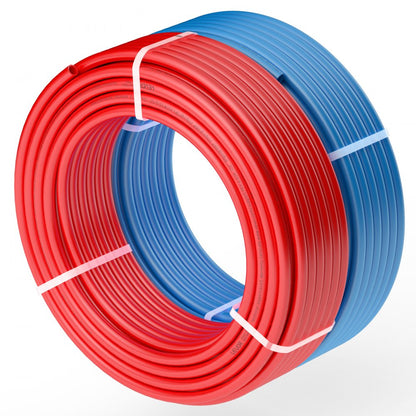 P128-7-100RB - 1/2 Inch Durable PEX Pipe, 2 Rolls of 100 Feet