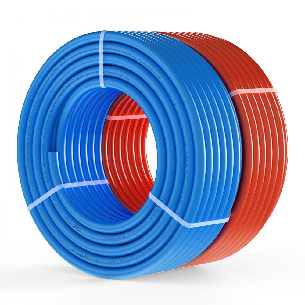 P128-13-100RB - 3/4" PEX Pipe, 200 ft Durable & Flexible Tubing
