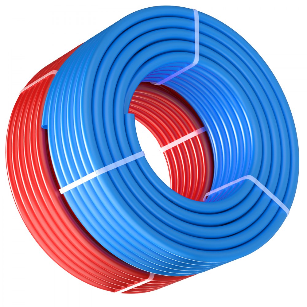 P128-13-100RB - 3/4" PEX Pipe, 200 ft Durable & Flexible Tubing