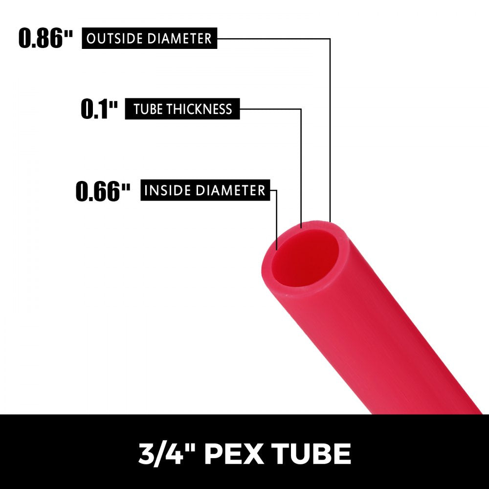 010774010230 - 300ft Flexible PEX Tubing for Plumbing & Heating Applications