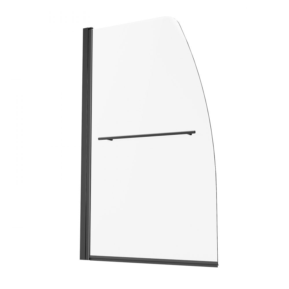 CNH-YP-P711 - 34" Frameless Shower Door with Shatterproof Glass and Easy Clean