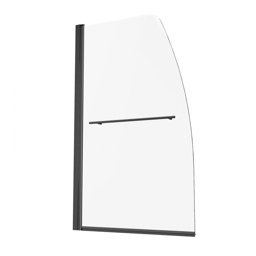 CNH-YP-P711 - 34" Frameless Shower Door with Shatterproof Glass and Easy Clean