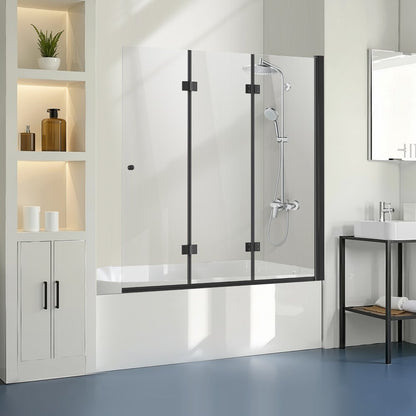 CNH-YP-B733 - Modern 51" W x 56" H Shower Door for Elegant Bathrooms