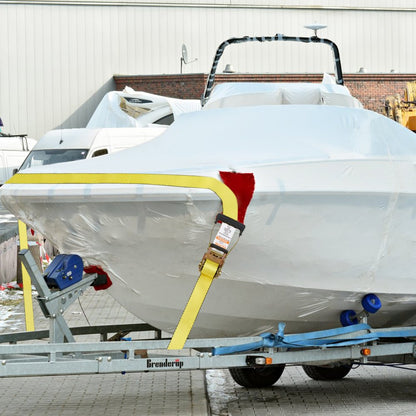 XMFS-10 Heavy-Duty 2" x 30' Ratchet Tie Down Straps - 10,000 lbs Capacity