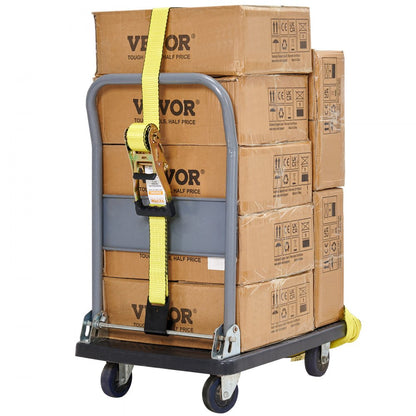 XMFS-10 Heavy-Duty 2" x 30' Ratchet Tie Down Straps - 10,000 lbs Capacity