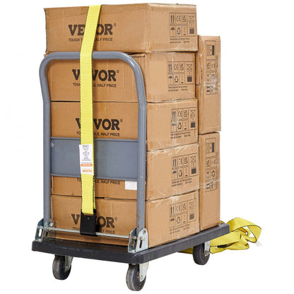 XMFS-10 Heavy-Duty 2" x 30' Ratchet Tie Down Straps - 10,000 lbs Capacity