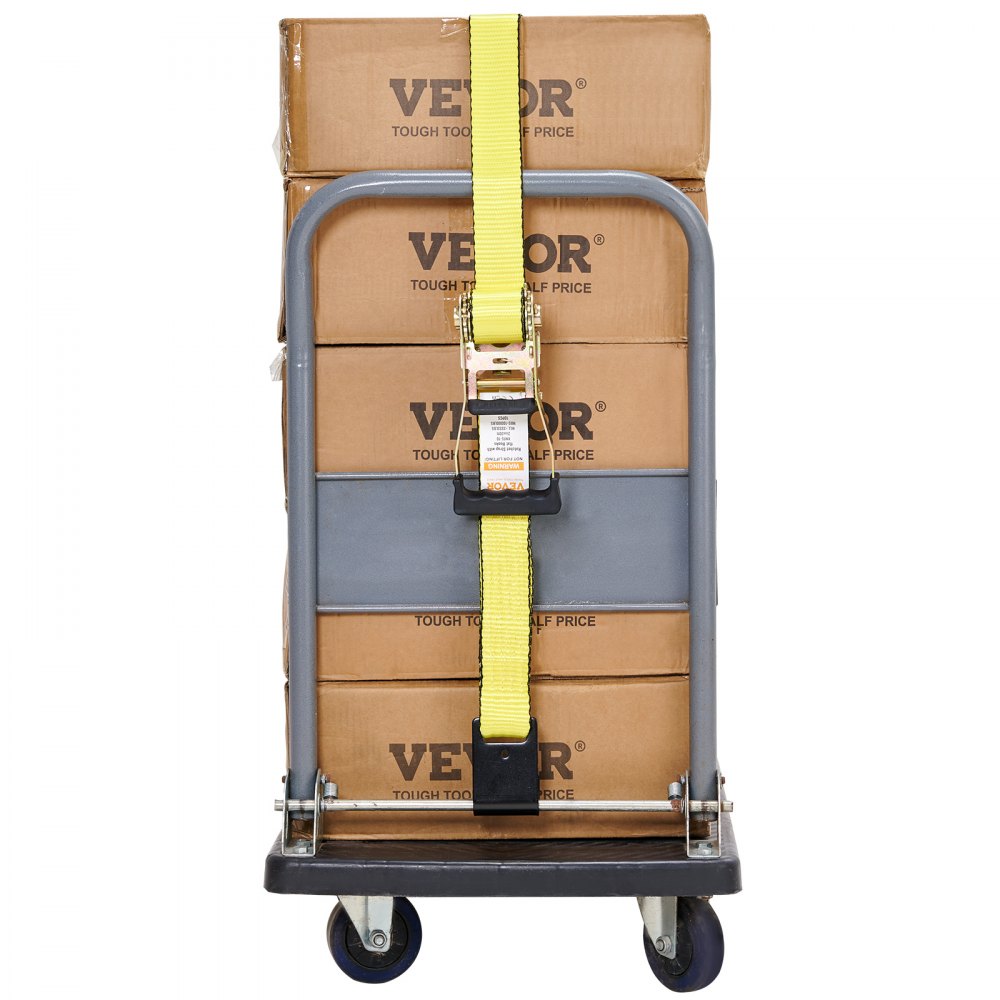 XMFS-10 Heavy-Duty 2" x 30' Ratchet Tie Down Straps - 10,000 lbs Capacity