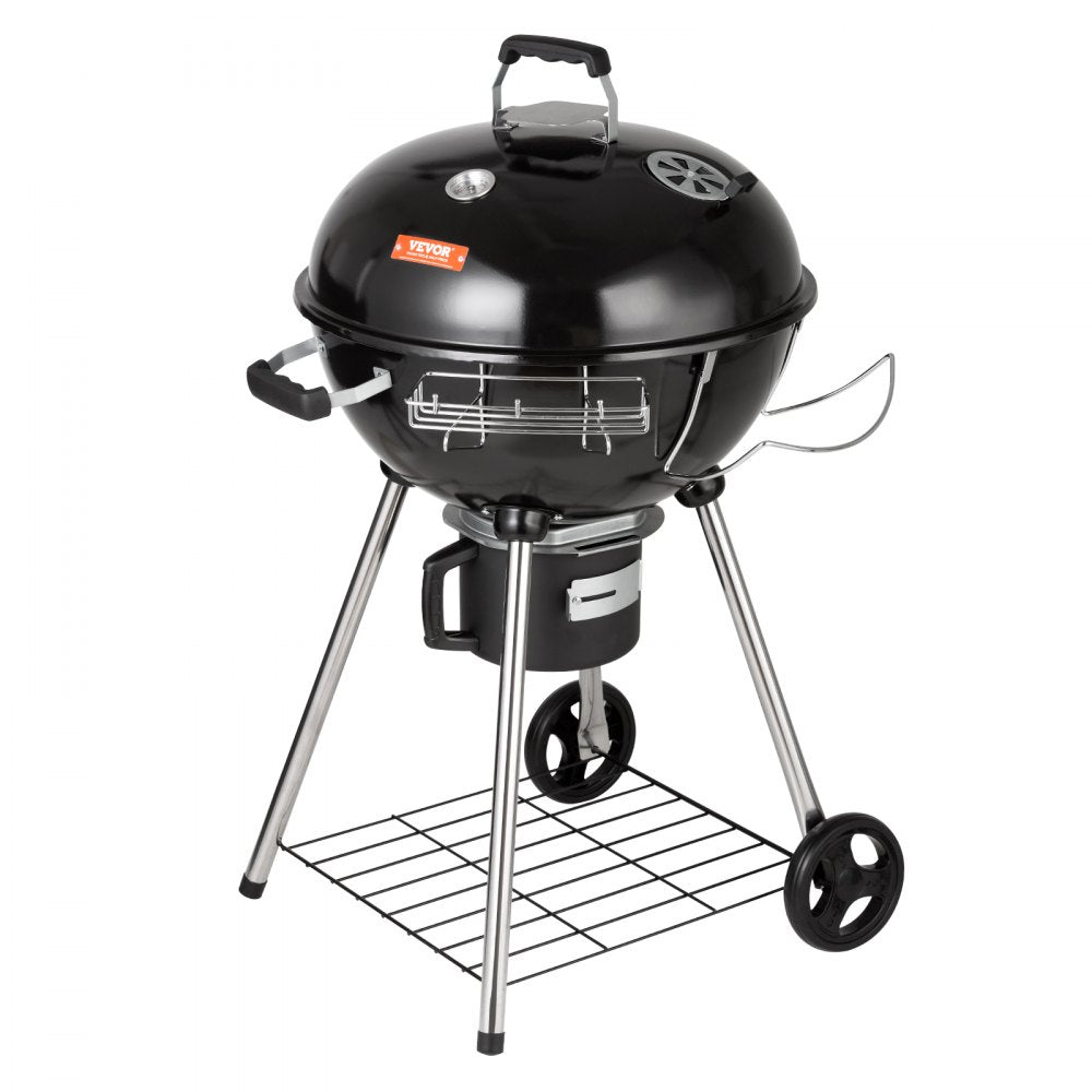 KY22022C - Durable 22" Charcoal Kettle Grill for Perfect BBQs