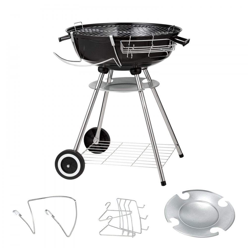 YH22022B - 22-Inch Portable Charcoal Grill with Easy Cleanup & Temperature Control