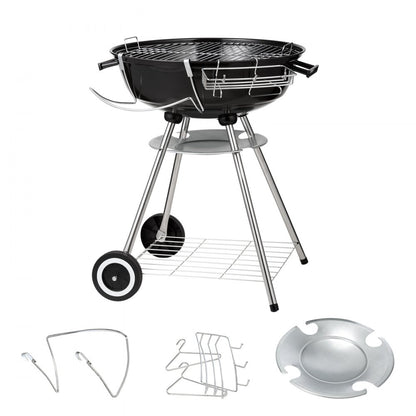 YH22022B - 22-Inch Portable Charcoal Grill with Easy Cleanup & Temperature Control