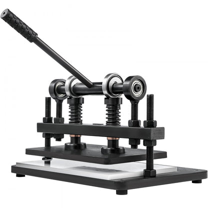 010645283750 - VEVOR Manual Leather Cutting Machine, Durable 45# Steel, 3307 lbs Force