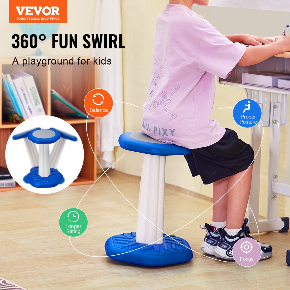 LY-1402-1 - Engaging 17.7" Wobble Chair for Active Kids