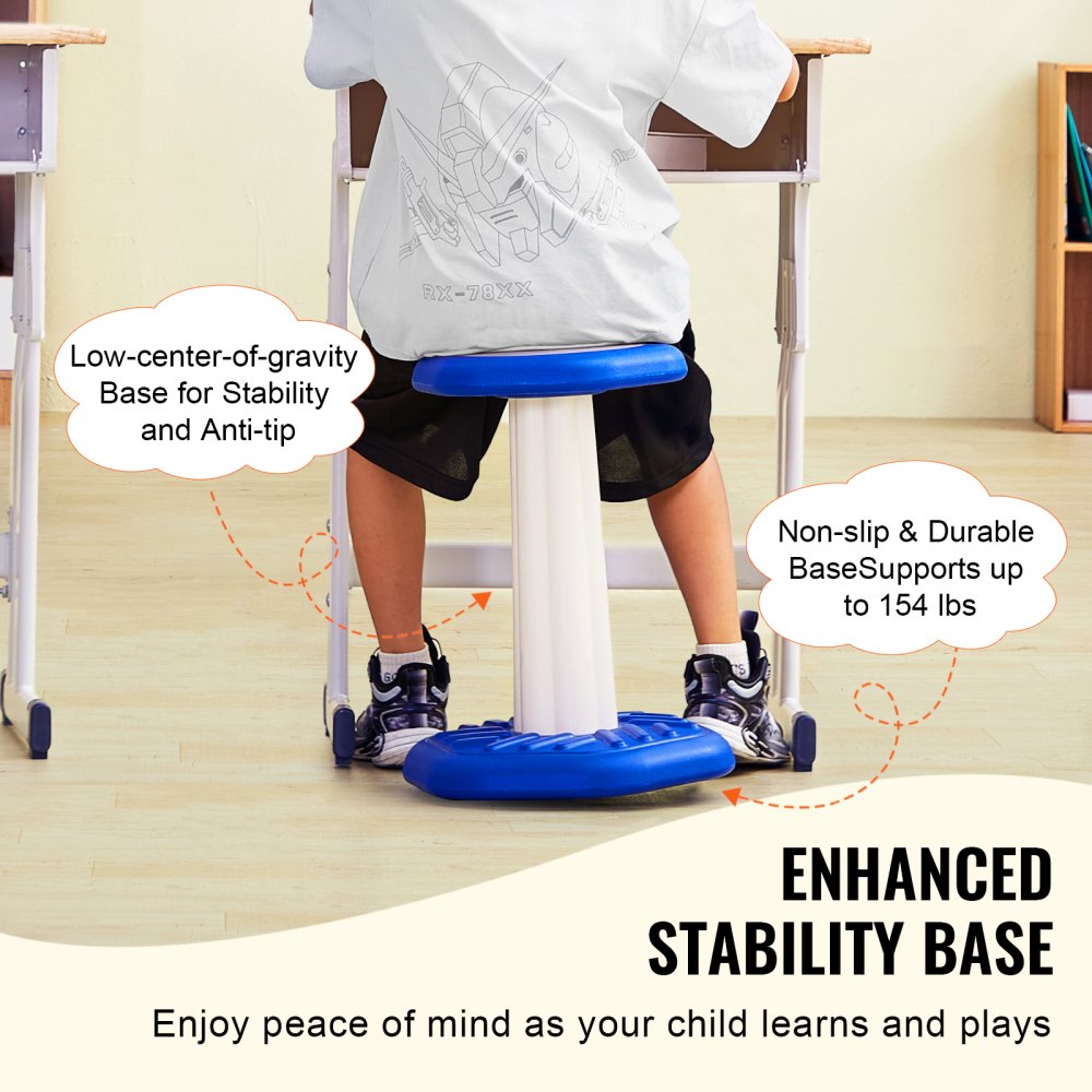 LY-1402-1 - Engaging 17.7" Wobble Chair for Active Kids