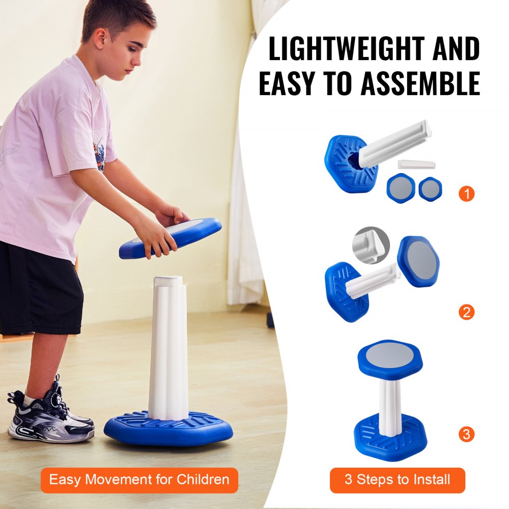LY-1402-1 - Engaging 17.7" Wobble Chair for Active Kids