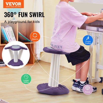 LY-1402-1 - Purple Wobble Chair for Kids, Safe & Fun Seating Alternative
