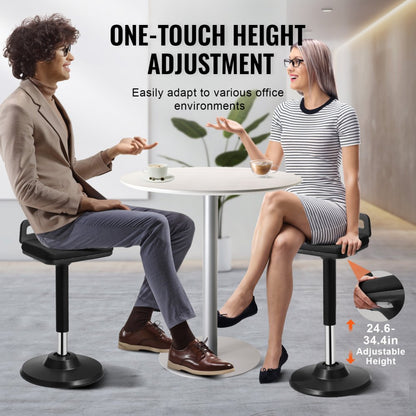 Allen570 - Height-Adjustable Active Chair (24.6-34.4") for Improved Posture