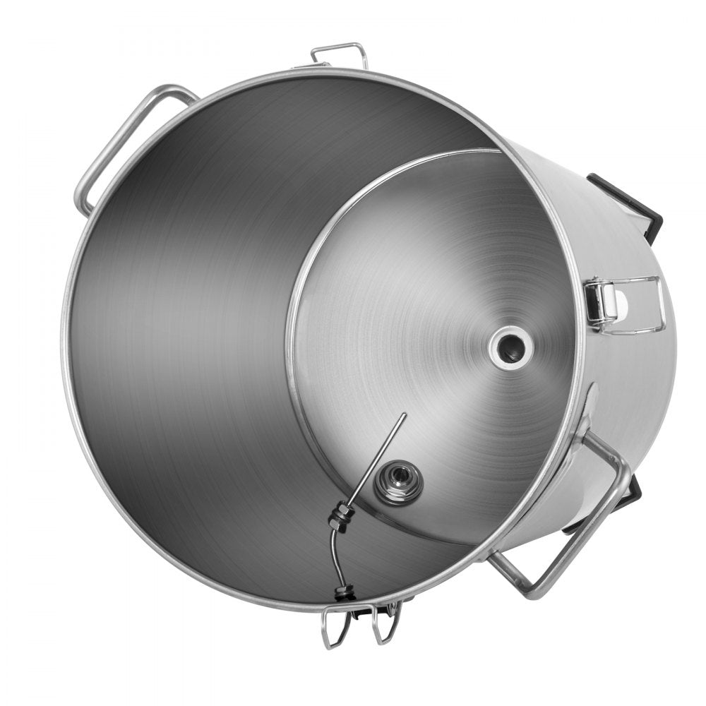 DM-F300 - 8-Gallon VEVOR Stainless Steel Brew Kettle with Secure Seal