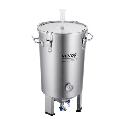 DM-F300 - 8-Gallon VEVOR Stainless Steel Brew Kettle with Secure Seal