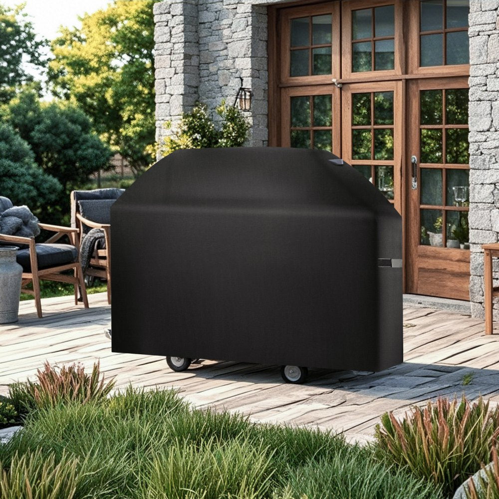 DD-63x25.6x43.4 - Waterproof Multi-Layer BBQ Cover for All Seasons