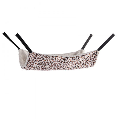 LS0262 - 28"x28"x41" 3-Tier Metal Cat Cage with Hammock and Ramp