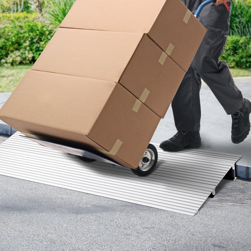 LYIMV0 - 2" Rise Aluminum Threshold Ramp, 800 lbs Capacity for Wheelchairs