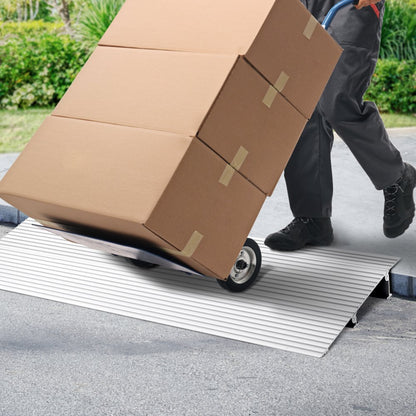 LYIMV0 - 2" Rise Aluminum Threshold Ramp, 800 lbs Capacity for Wheelchairs