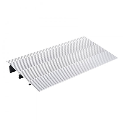 Z2UAV0 - Durable Aluminum Threshold Ramp, 800 lbs Capacity, Slip-Resistant Design