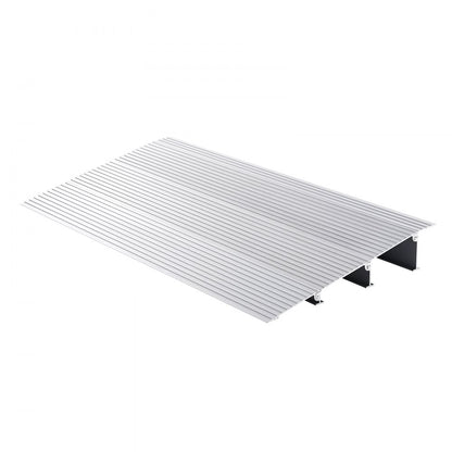Z2UAV0 - Durable Aluminum Threshold Ramp, 800 lbs Capacity, Slip-Resistant Design