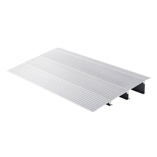 Z2UAV0 - Durable Aluminum Threshold Ramp, 800 lbs Capacity, Slip-Resistant Design