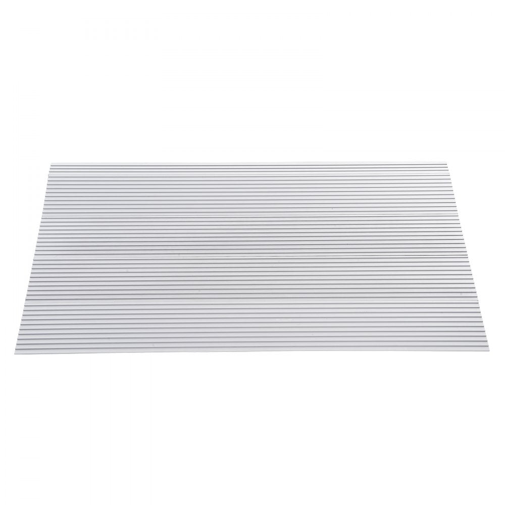 GRBRV0 - 4" Aluminium Wheelchair Ramp, 800 lbs Capacity, Non-Slip Design