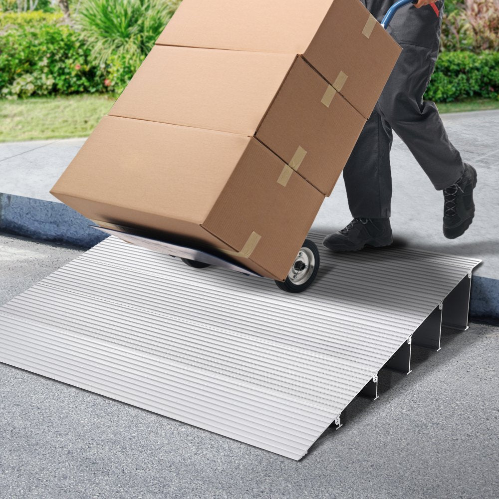 OVUSV0 - 5" Adjustable Aluminum Threshold Ramp, 800 lbs Capacity