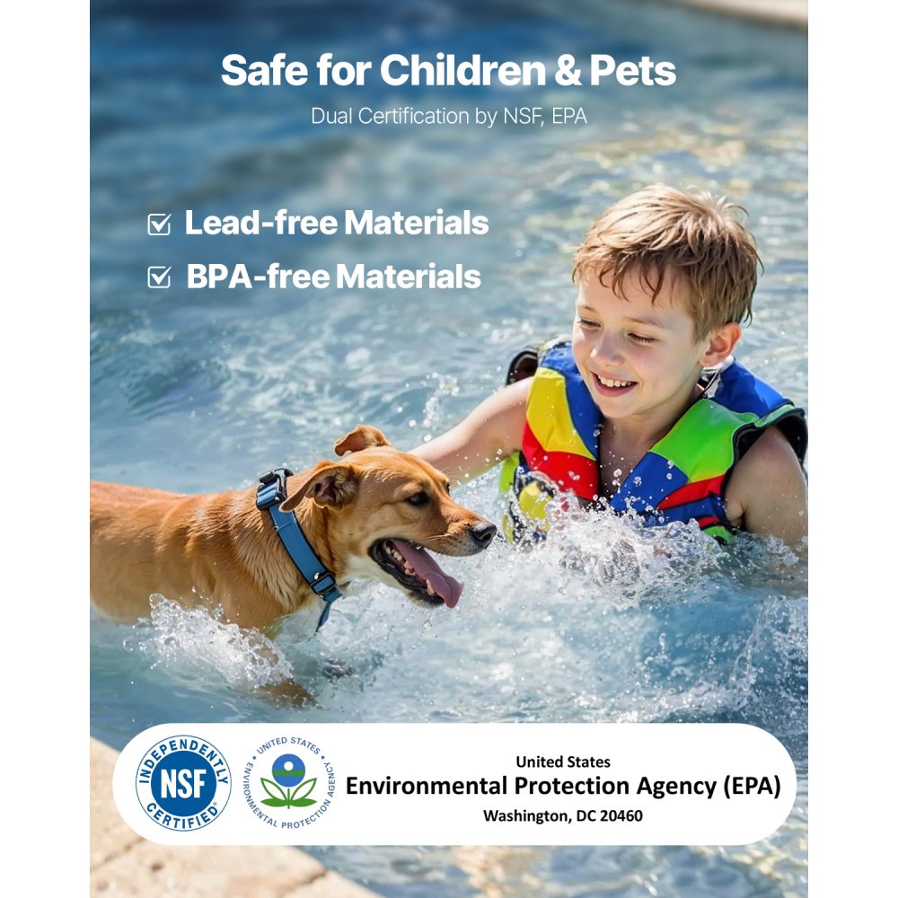 GL-520-1 - 4” Carbon Fiber Pool Filter Cartridge 130 Sq. Ft, NSF Certified